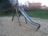 Spielplatzprüfung der Wohnungsgesellschaft Frankenberg