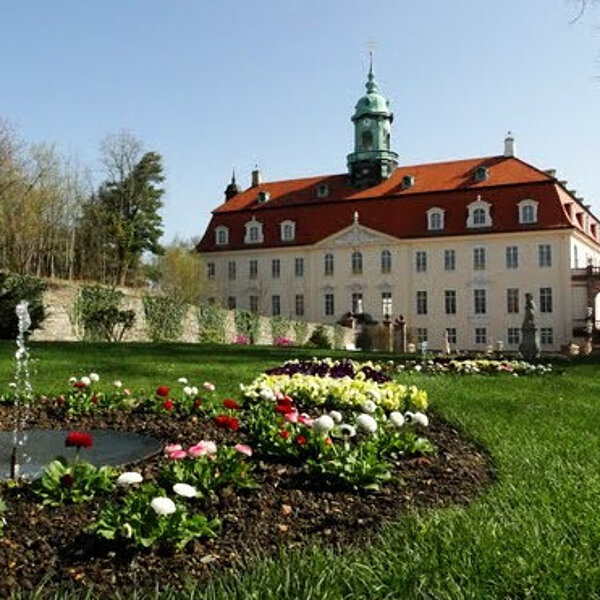 Barocker Schlosspark Lichtenwalde, Mittelgarten