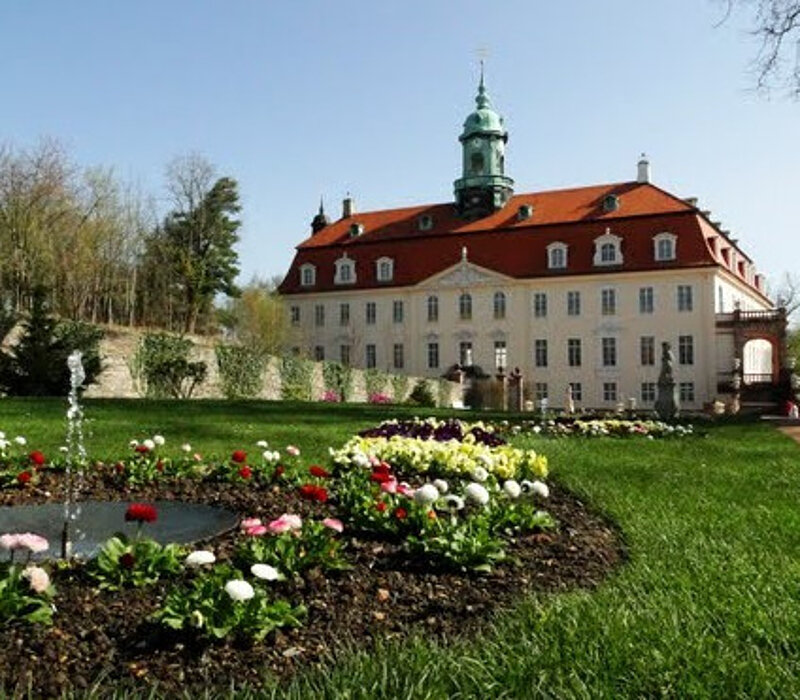 Barocker Schlosspark Lichtenwalde, Mittelgarten