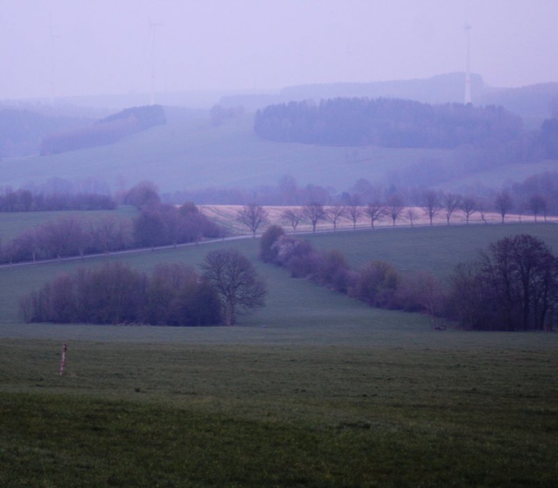 Freiflächen-Photovoltaikanlage Zethau Mulda/Sa. - Landschaftsbild
