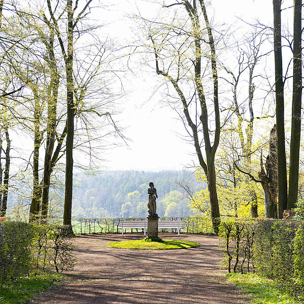 Barocker Schlosspark Lichtenwalde, Diana