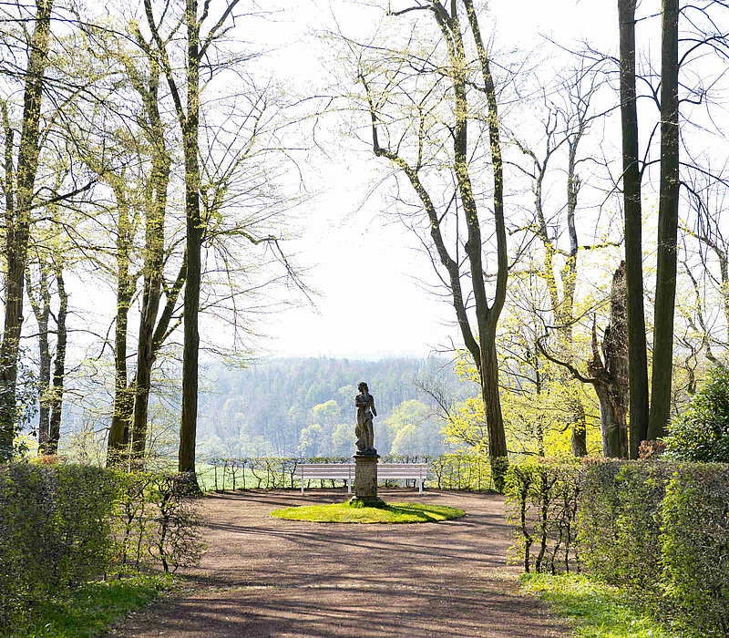 Barocker Schlosspark Lichtenwalde, Diana