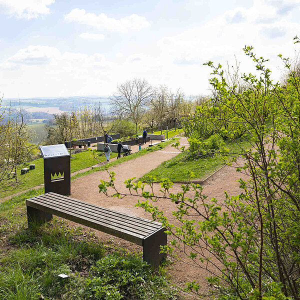 Erstanlage des Kurfürstin-Anna-Gartens - Augustusburg - Wegekehre
